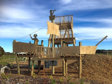 The pirate-ship playground