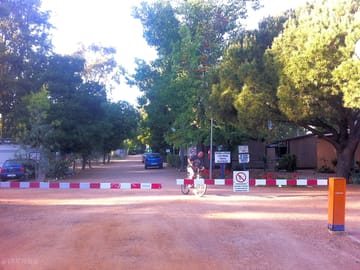 Entrance to the campsite