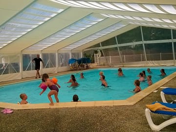 Aquagym session in progress
