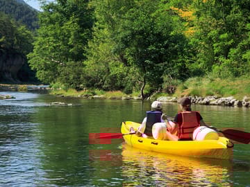Boating on the river