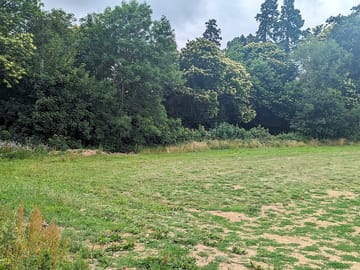 Field for tents