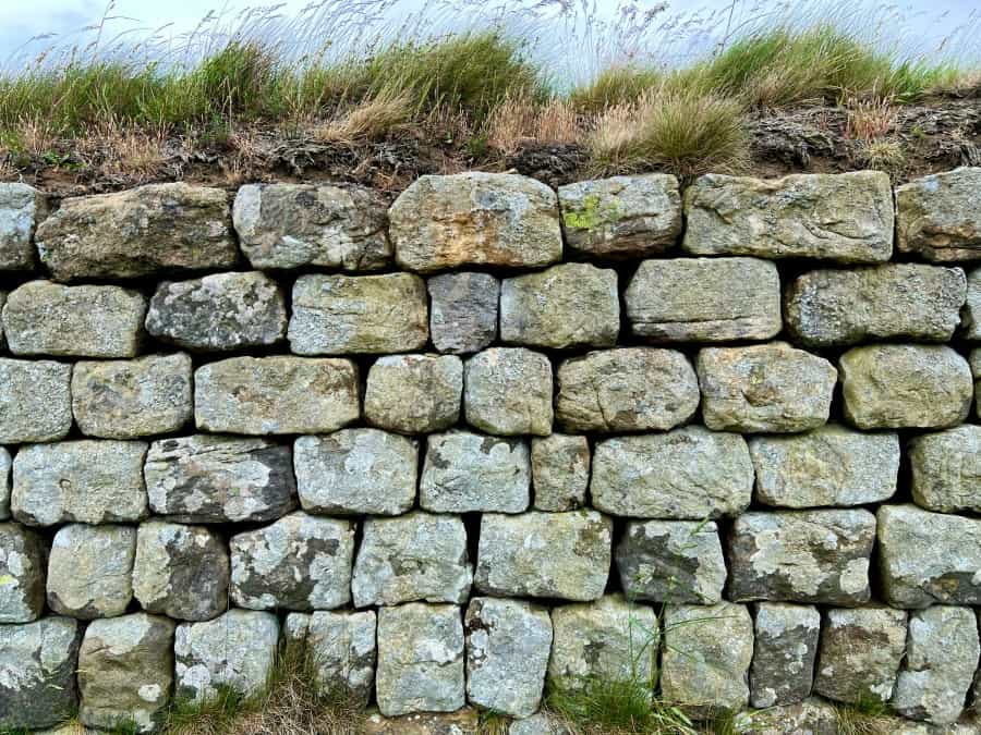 Hadrian’s Wall up close (Gabe Fender/Unsplash)