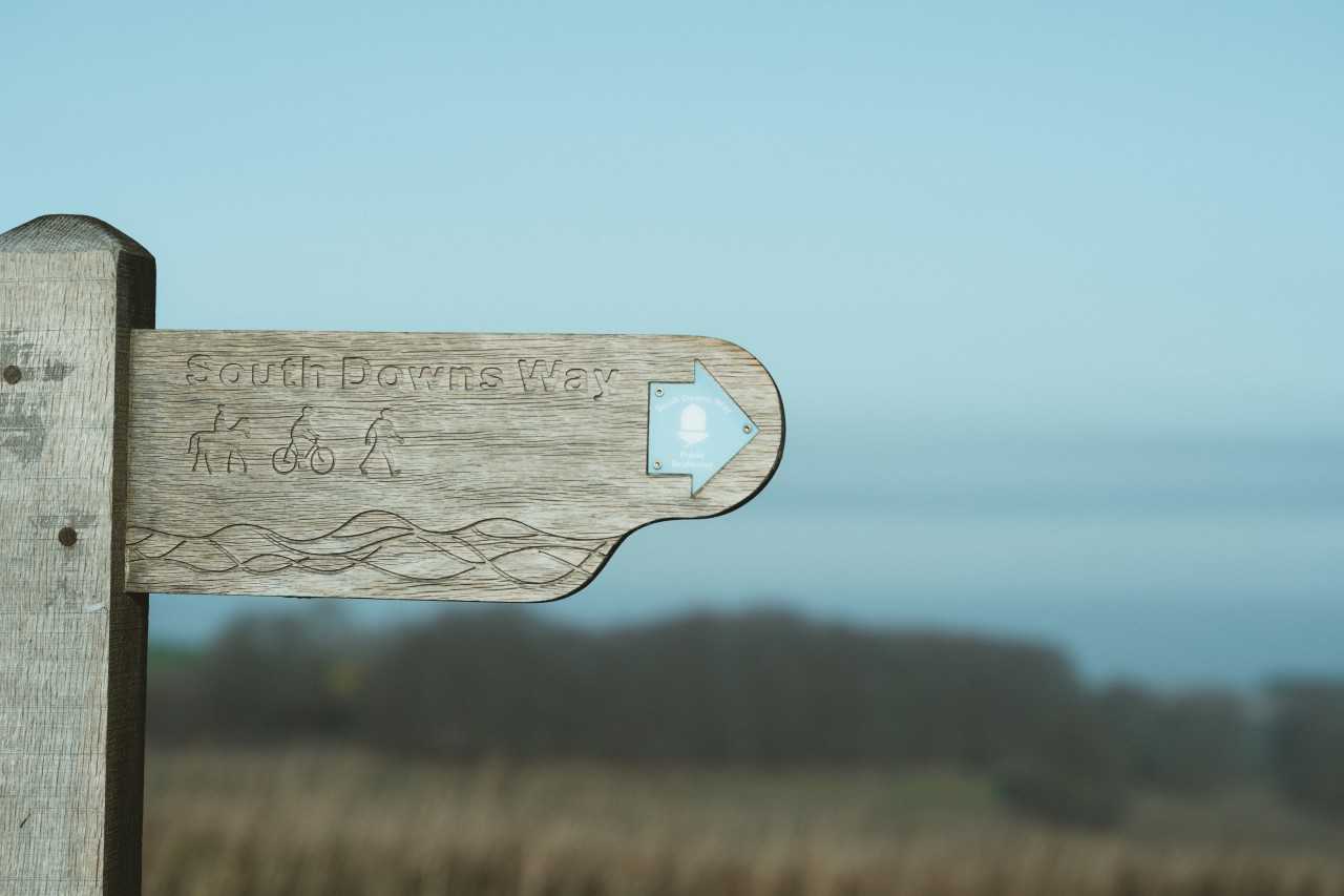 Cycling is possible along the entire South Downs Way (Annie Spratt/Unsplash)