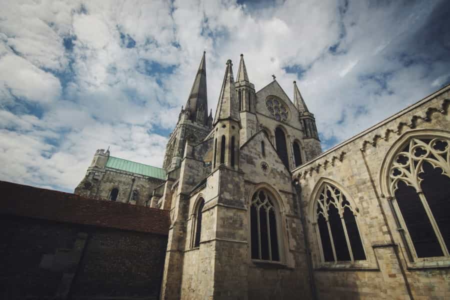 Chichester Cathedral, on the South Downs Way (Dan Edwards/Unsplash)
