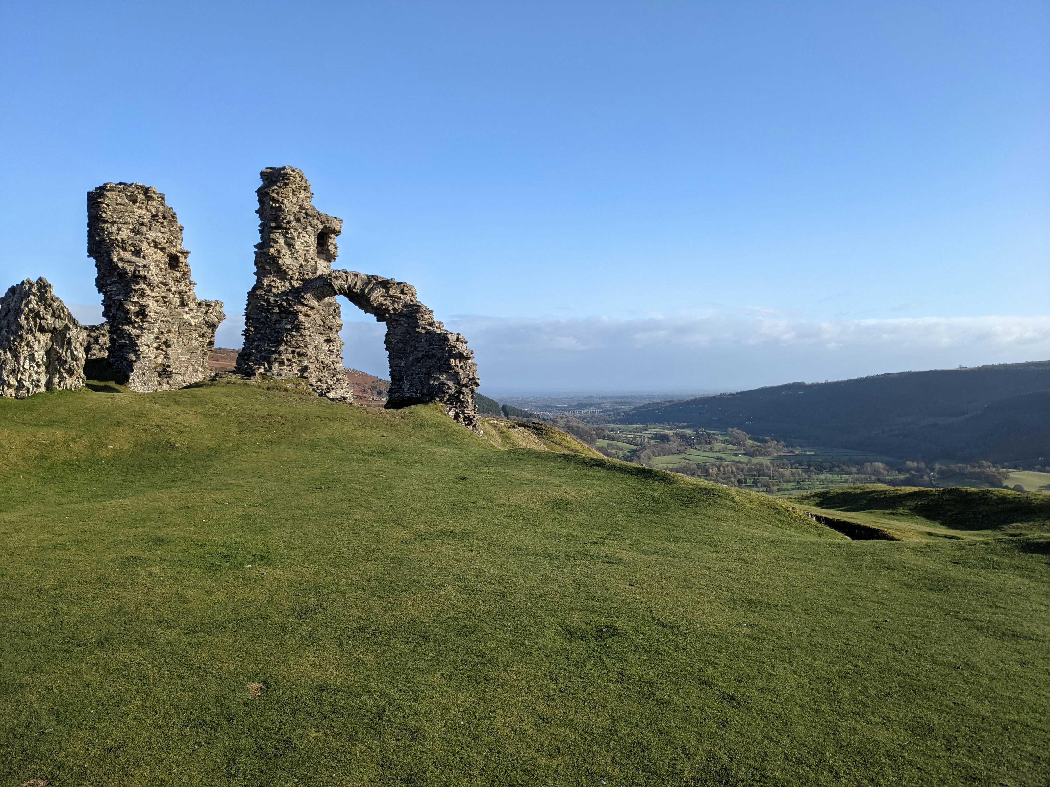 The ruins of Castell Dinas Brân (Brent Jenkins/Unsplash)