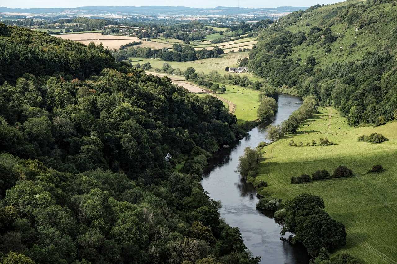 The beautiful landscape of the Wye Valley (Krisztina Papp/Pixabay)