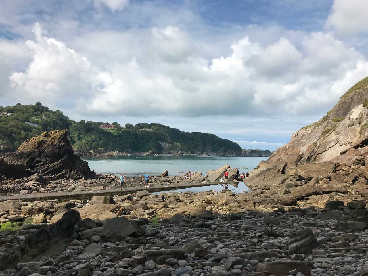 Exploring the Exmoor coast at Ilfracombe (Maddox Howe/Unsplash)