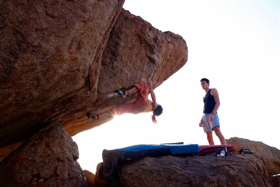 There are plenty of bouldering opportunities in the national park (Mike Kotsch/Unsplash)