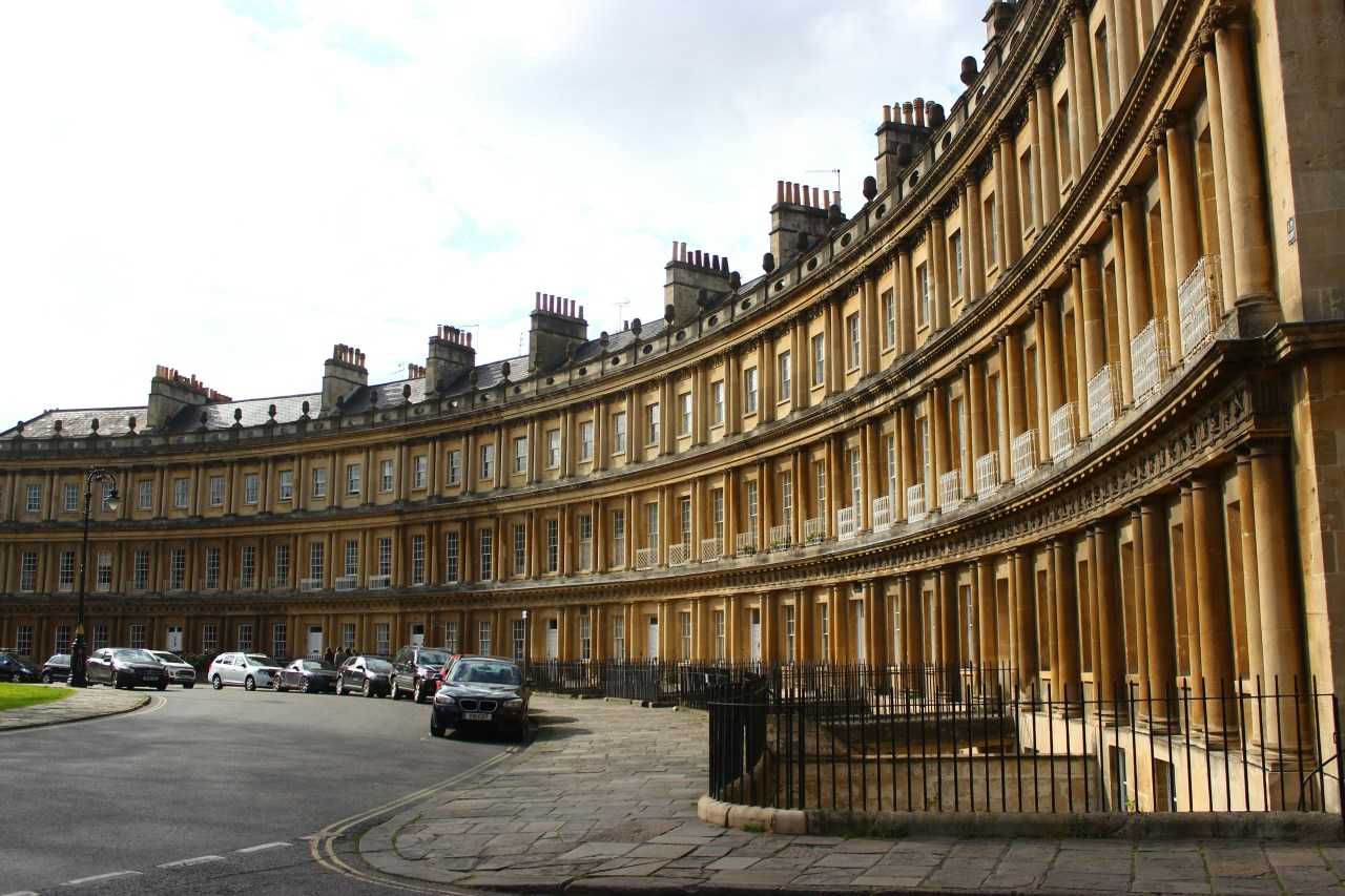 Bath’s stunning Royal Crescent is a highlight for many visitors to South West England (Lasma Artmane/Unsplash)