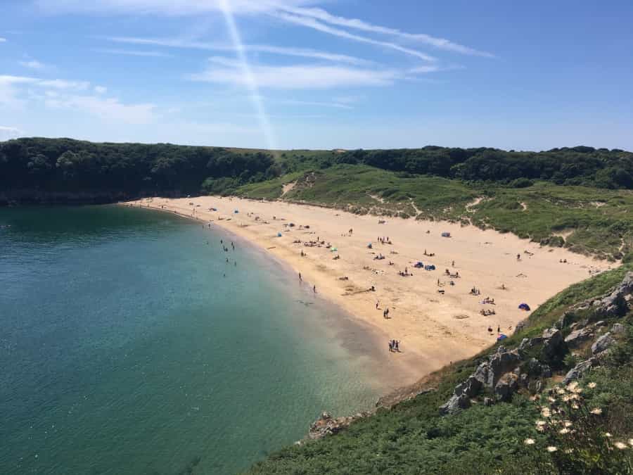 Barafundle Bay is one of the most beautiful spots in Pembrokeshire (Alex Davidson)